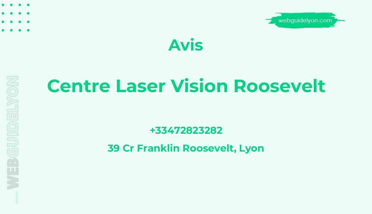 Centre Laser Vision Roosevelt
