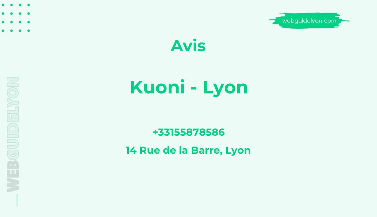 Avis sur Kuoni - Lyon, 14 Rue de la Barre